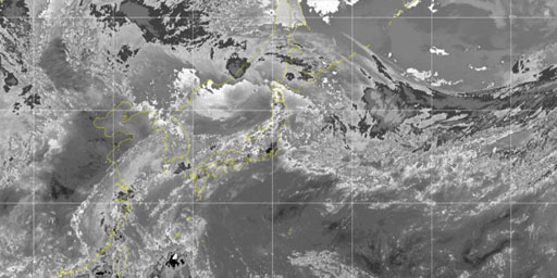 Dvorak BD Enhancement - Infrared - Northwest Pacific