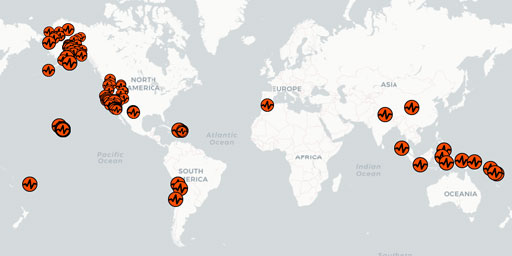 USGS - All Earthquakes (Today)