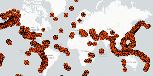 USGS - M2.5+ Earthquakes (Last Month)