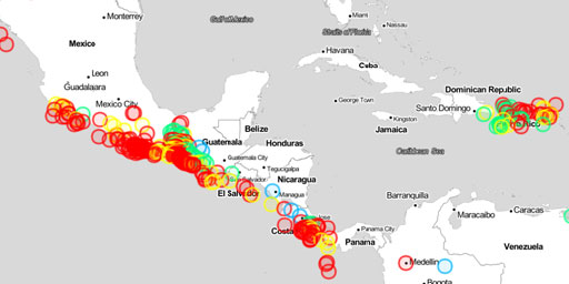 Euro-Med Earthquakes - CSEM/EMSC