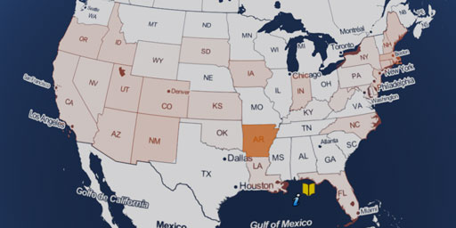 Independent & Unaffiliated Registered Voters By State