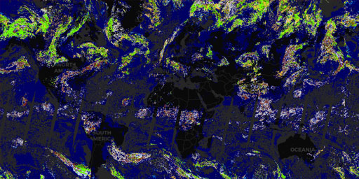 MODIS Terra - Cloud Multi Layer Flag