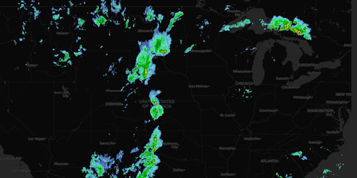 U.S. Rainfall - Multi-Radar/Multi-Sensor (MRMS) System NEXRAD Weather Radar