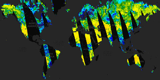SMAP Radiometer - Soil Moisture 36 km (L3, Passive, Night)