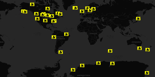 Super Dual Auroral Radar Network (SuperDARN)
