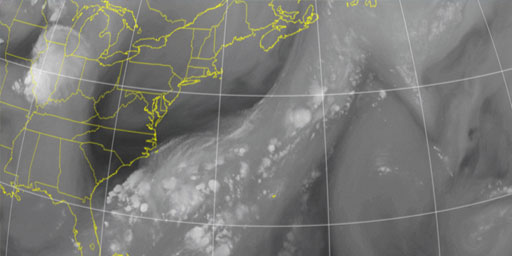 Unenhanced - Water Vapor - North Atlantic