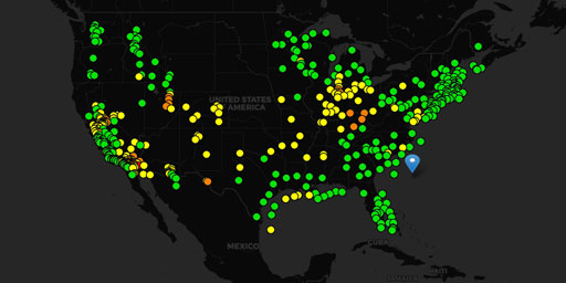 Air Quality Index (Today)