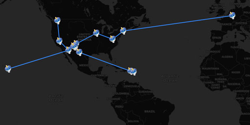 Very Long Baseline Array (VLBA Interferometer)